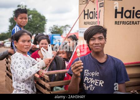 Laongam, Laos, Grüne Erde Zentrum (GEC) Stockfoto