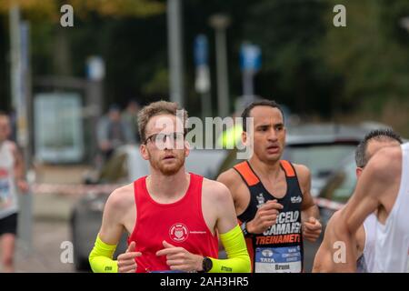 Der Marathon in Amsterdam Die Niederlande 2019 Stockfoto