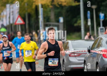 Der Marathon in Amsterdam Die Niederlande 2019 Stockfoto