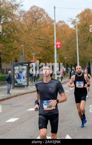 Der Marathon in Amsterdam Die Niederlande 2019 Stockfoto