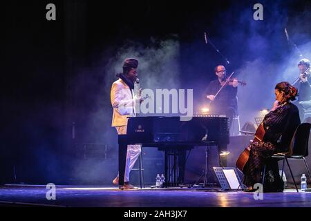 Bologna, Italien. 16. Mai, 2019. Während Benjamin Benjamin Clementine Clementine am Teatro delle Celebrazioni in Bologna, Italien, 16. Mai 2019 Credit: Unabhängige Fotoagentur/Alamy leben Nachrichten Stockfoto