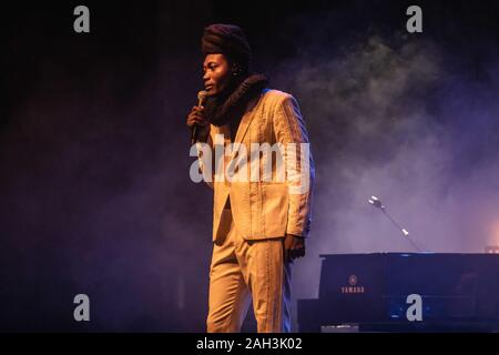 Bologna, Italien. 16. Mai, 2019. Während Benjamin Benjamin Clementine Clementine am Teatro delle Celebrazioni in Bologna, Italien, 16. Mai 2019 Credit: Unabhängige Fotoagentur/Alamy leben Nachrichten Stockfoto