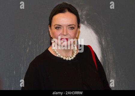 Englische Schauspielerin Barbara Steele ist Gast von 2019 Torino Film Festival Stockfoto