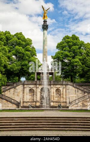 Engel des Friedens, Denkmal des Friedens, München, Bayern, Deutschland Stockfoto