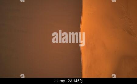 In der Nähe der Wüste, Dünen, Wüste Namib, Namibia Stockfoto
