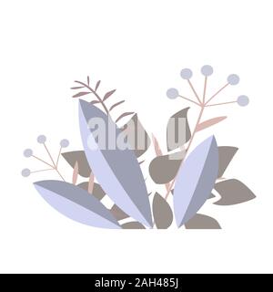 Stilisierten Blumen Blumenstrauß. Abstrakt floral background. Vector Illustration. Stock Vektor