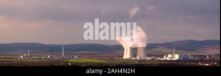 Atomkraftwerk Jaslovske Bohunice, Slowakei Stockfoto