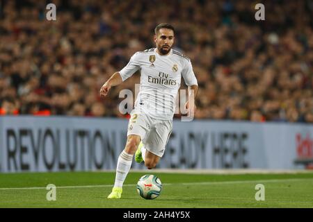 Daniel Carvajal (Real), 18. Dezember 2019 - Fußball: Spanisch "La Liga Santander' Match zwischen dem FC Barcelona 0:0 Real Madrid CF im Camp Nou in Barcelona, Spanien. (Foto von mutsu Kawamori/LBA) Stockfoto