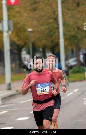 Der Marathon in Amsterdam Die Niederlande 2019 Stockfoto
