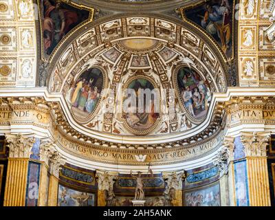 Santa Maria dei Monti (auch als Madonna dei Monti oder Santa Maria bekannt, ai Monti) ist ein cardinalatial Titelkirche im Stadtteil Monti in Rom, Italien. Die Kirche ist der Jungfrau Maria - Rom, Italien Stockfoto