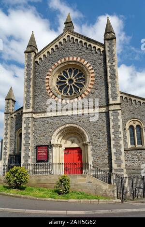 City Road Baptist Kapelle 1861 an der Ecke der Stokes Croft & City Road, Bristol, England Stockfoto