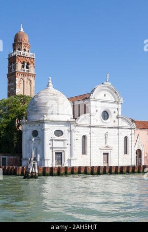 Chiesa di San Michele in Isola, eine Renaissance Kirche auf der Insel San Michele, die Website der Venezianischen Grabstätten, Venedig, Venetien, Italien Stockfoto