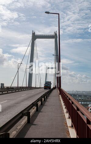 Edgar Cardoso Brücke über den Fluss Mondego in Figueira da Foz, Portugal Stockfoto