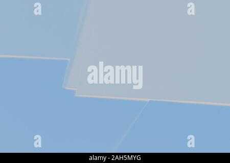 Licht weich Hellblau grau Zusammenfassung Hintergrund. Geometrische Verlaufshintergrund Stockfoto