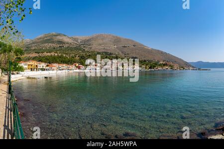 Agia Efimia Dorf auf der Insel Kefalonia Stockfoto