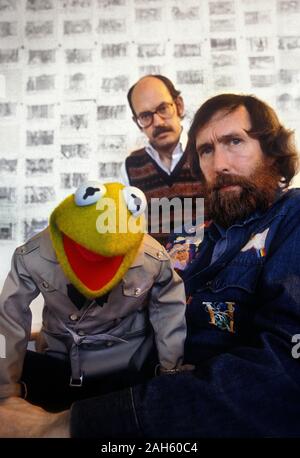 Kermit, Jim Henson und Frank Oz der Muppets. Stockfoto