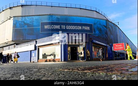 21. Dezember 2019, Goodison Park, Liverpool, England; Premier League, Everton v Arsenal: Außerhalb Goodison Park Credit: Conor Molloy/News Bilder Stockfoto