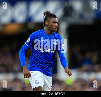 21. Dezember 2019, Goodison Park, Liverpool, England; Premier League, Everton v Arsenal: Moise Kean (27) von Everton Credit: Conor Molloy/News Bilder Stockfoto