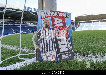 21. Dezember 2019, der Weißdorn, West Bromwich, England; Sky Bet Meisterschaft, West Bromwich Albion v Brentford: Heutige Match Day Programm Credit: Mark Cosgrove/News Bilder Stockfoto