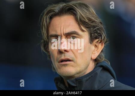 21. Dezember 2019, der Weißdorn, West Bromwich, England; Sky Bet Meisterschaft, West Bromwich Albion v Brentford: Thomas Frank, Leiter des Brentford während des Spiels Credit: Mark Cosgrove/News Bilder Stockfoto