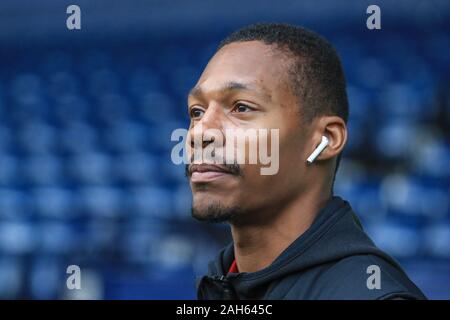 21. Dezember 2019, der Weißdorn, West Bromwich, England; Sky Bet Meisterschaft, West Bromwich Albion v Brentford: Ethan Pinnock (5) von Brentford kommt an der Hawthorns Bild: Mark Cosgrove/News Bilder Stockfoto