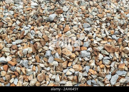 Viele große Steine als Hintergrund verwendet. Stockfoto