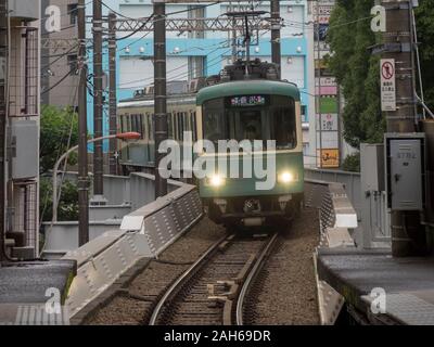 Fujisawa Bahnhof Stockfoto