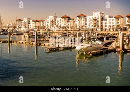 Marina in Agadir Stockfoto