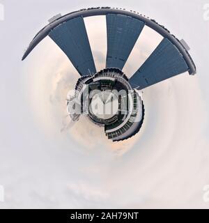 Um Singapur - Little Planet - Marina Bay Stockfoto