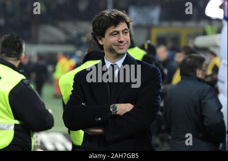 Mailand, Italien, 30. Oktober 2010, 'G.' Meazza San Siro Stadion, Campionato di Calcio Seria A 2010/2011, AC Mailand - Juventus FC Juventus Turin: Der Präsident Stockfoto