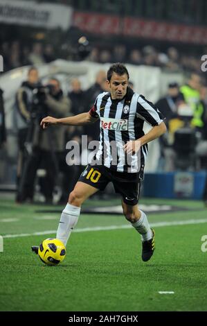 Mailand, Italien, 30. Oktober 2010, 'G.' Meazza San Siro Stadion, Campionato di Calcio Seria A 2010/2011, AC Mailand-FC Juventus Turin: Der Kapitän von Juventus Turin Stockfoto