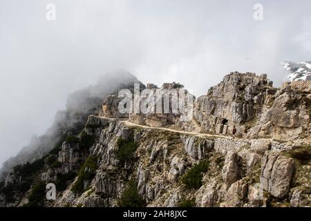 Pasubio Berg in den italienischen Alpen Stockfoto