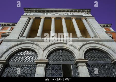 Museo del Prado in Madrid, Spanien Stockfoto