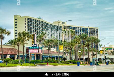 San Luis Hotel und Resort in Galveston Seawall Boulevard in Galveston, Texas Stockfoto