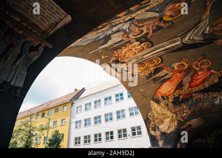 Szeged, Ungarn - 19. Juli 2019: Heroes' Tor Stockfoto