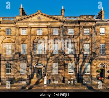 EDINBURGH SCHOTTLAND BUTE HAUS OFFIZIELLE RESIDENZ DES ERSTEN MINISTER BEFINDET SICH IN CHARLOTTE SQUARE Stockfoto