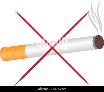 Rauchen Warnung vektor Piktogramm Zeichen Stock Vektor