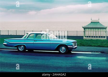 1961 Chevrolet BelAir Limousine Stockfoto