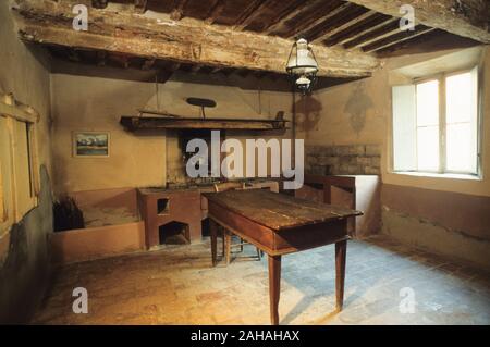 Museo Casa Pascoli, San Mauro Pascoli, Italien Stockfoto