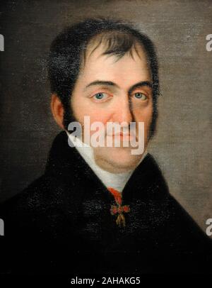 Ferdinand VII (1784-1833). König von Spanien (1808-1833). Portrait zugeschrieben, Francisco Lacoma y Fontanet (1784-1849). Museum der Romantik. Madrid. Spanien. Stockfoto