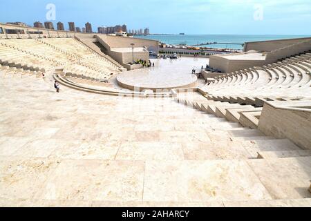 Doha, Katar - Nov 20. 2019. Katara Amphitheater im Dorf Katara Stockfoto