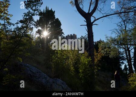 Hancock Festung in der Nähe von Mostar, Bosnien, im Herbst Stockfoto