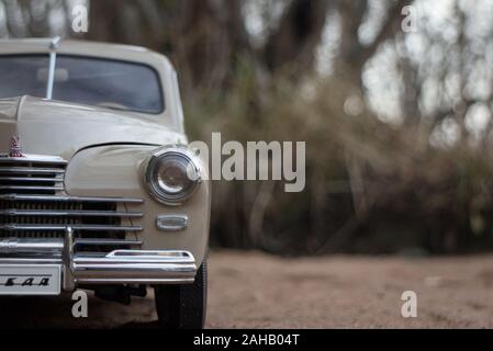 St. Petersburg, Russland, 15. November 2019. Retro Car GAZ M-20 Stockfoto