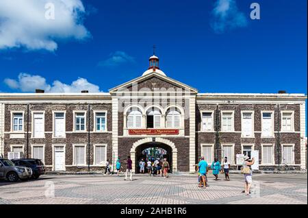 Das National Museum von St. Kitts und Nevis Stockfoto