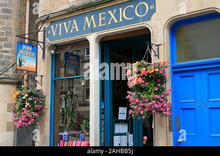 Mexikanisches Restaurant auf Cockburn Street, Edinburgh, Schottland, Vereinigtes Königreich Stockfoto