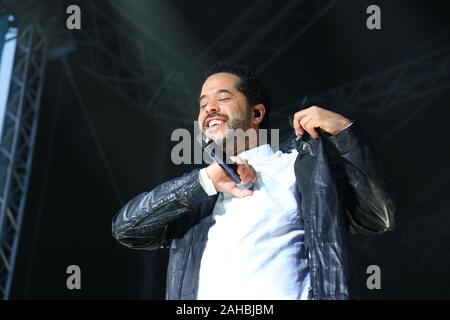 Adel Tawil bei der Taufe MeinSchiff 4 in Kiel am 05.06.2015 Stockfoto