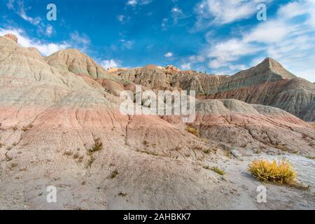 Die Badlands in Süd Dakota im September 2018 Stockfoto