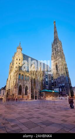 Stephansdom Der Stephansdom Kathedrale. Stephansplatz. Wien Österreich Stockfoto