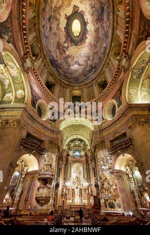 St. Peter katholische Kirche. Wien Österreich Stockfoto