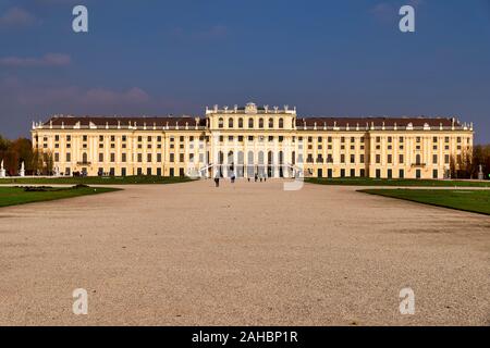 Schloss Schönbrunn. Wien Österreich Stockfoto